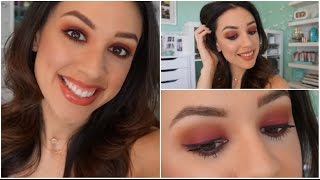 Warm Red Smoky Eye Tutorial | Anastasia Beverly Hills Modern Renaissance Palette