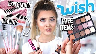 I TRIED FREE WISH MAKEUP PRODUCTS... TOO GOOD TO BE TRUE!?