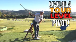 Great Drill for Developing a Tour Level Pivot and Turn!