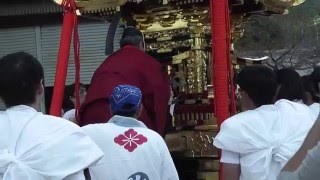 大竹祭り　2015　初老神輿　神様がお出になる