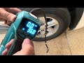 uses makita battery tire inflator pump compressor by livowalny