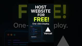 🚀Host Your Website for FREE with Vercel! 🆓| Step-by-Step Tutorial #vercel #hosting