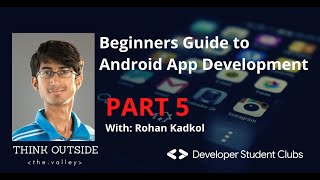 Beginners Guide to Android App Development: Part 5