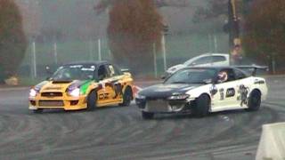 BMW M3, Subaru Impreza, Nissan Silvia - Free Drift - Monza Speed Day 13/11/2011