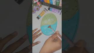 কোনো রকম ক্লে ছাড়া ক্লে ট্রে বানালাম 🎨✨#art #viralvideo  #drawing #subscribe #shorts #shortvideo