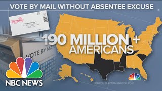 Voters Prepare For First Pandemic Election In A Century | Meet The Press | NBC News