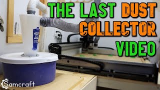 My LAST VIDEO on this DIY Dust Collector \\\\  Shop Vac Dust Deputy Cyclone Collection System