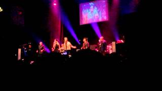 members of visage   night train live @  parr hall   23/01/16