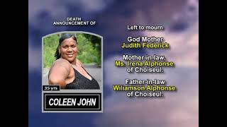 Coleen John ~ Long Obituary