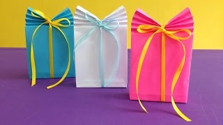How to make Paper GIFT BAG | Easy origami GIFT BAG for beginners making | DIY-Paper Crafts