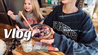 【カナダ暮らし主婦Vlog】毎日ごはん/ポークチョップのガーリッククリームソース🍽オートミールレシピ🥣ウォルマートでお買い物/オーガニック生活