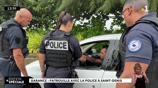 Patrouille avec la police de Saint-Denis, avant le déclenchement de l'alerte violette