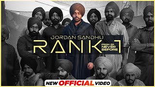 Rank 1(Official Video) Jordan Sandhu | Desi Crew | Latest Punjabi Song 2023 | New Punjabi Song 2023
