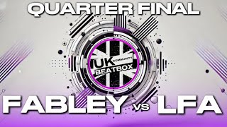 Fabley 🇲🇦 vs LFA 🇮🇹 | UKBC October Monthly Battle | Quarter Final