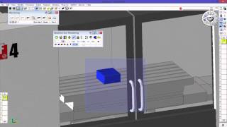 Aligning a Part in Machine Simulation