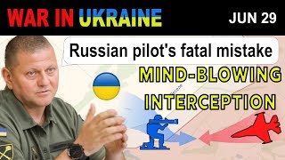 29 Jun: FOOTAGE: Unfazed Ukrainian Fighter VS Russian Fighter Jet | War in Ukraine Explained