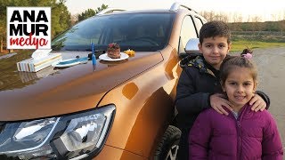 Selim Anamur 7 yaşında / Dacia Duster 4x4 ile arazide pasta kestik