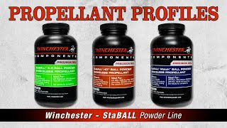 Winchester StaBALL Powders - Propellant Profiles