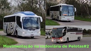 Movimentação na rodoviária de Pelotas#2,Com Vários Diferenciados..