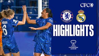 Chelsea Women 3-2 Real Madrid Femenino | HIGHLIGHTS \u0026 MATCH REACTION | UWCL 24/25