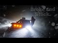 Riding Out An Epic Blizzard. Overlanding Fail.