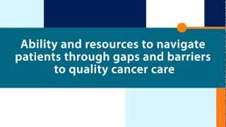 Standard 3.1 Patient Navigation Process | Commission on Cancer Program Standards 2012