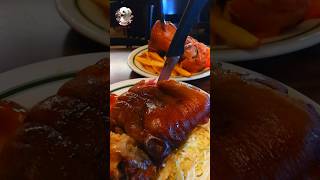 🇨🇦 Eat German-style pork hock @St. Jacobs, Canada 加拿大德国小镇吃德国大猪蹄, 过瘾！