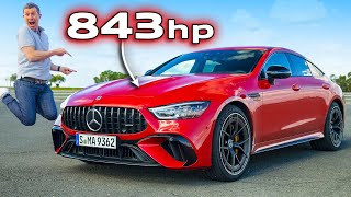 Mercedes-AMG GT 63 S review with 0-60mph, 1/4-mile, drift & track test!