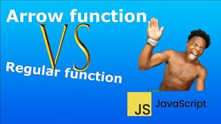 Arrow function and regular function in javascript less than 3 seconds