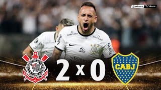 Corinthians 2 x 0 Boca Juniors ● 2022 Libertadores Extended Highlights & Goals HD