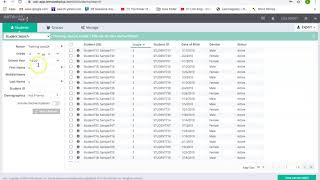 aimswebPlus Student Search and Student Profile