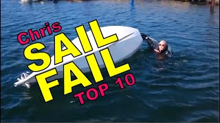 Top 10 Sailing Fails with Chris 🎁😅