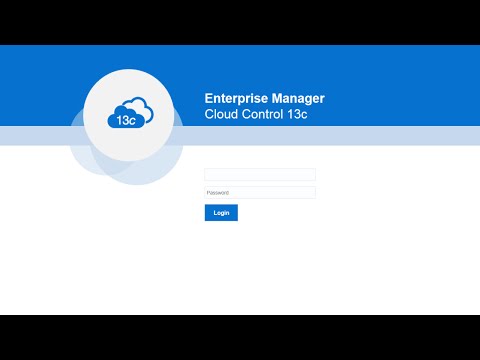 Oracle Enterprise Manager Cloud Control 13c Console Overview