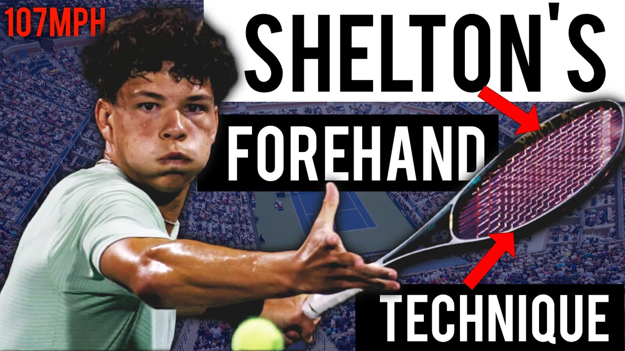 How Ben Shelton Hits 107mph Forehands | Complete Technique Breakdown ...