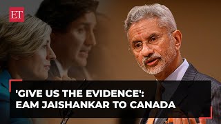 EAM Jaishankar to Canada over Nijjar killing allegations: 'Give us the evidence'