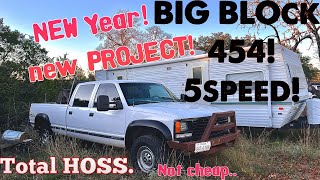 New Year! New Project! 1997 Chevy K3500! Will it run? ABSOLUTELY!