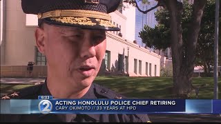 Honolulu’s acting police chief to retire at month’s end