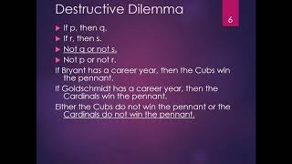 Propositional Arguments: Common Argument Forms
