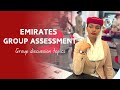 EMIRATES GROUP DISCUSSION TOPIC| TIPS ON HOW TO PASS EMIRATES CABIN CREW GROUP ASSESSMENT #emirates