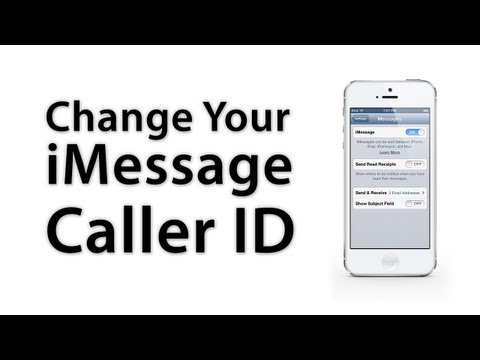 How To Change Your iMessage 'Caller ID' In iOS 6 How To Change Your iMessage 'Caller ID' In iOS 6