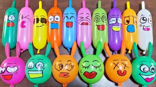 Satisfying Asmr Slime Video 205: Making Dazzling Rainbow Slime With Funny Balloons!