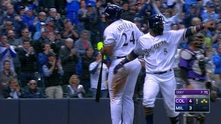 COL@MIL: Brewers score five runs in the 5th inning