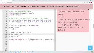 Python 6: Linear Regression #4.