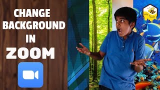 HOW TO CHANGE BACKGROUND IN ZOOM MALAYALAM / VIRTUAL BACKGROUND IN ZOOM