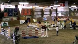 Courtney Schluessel Wins CET Regional Final Jumping Phase riding Stolpegardens Cato