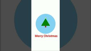Merry Christmas 🌲☃️ to everyone ❤️ #turtle #coding #python #code #programming #christmas #tree #snow
