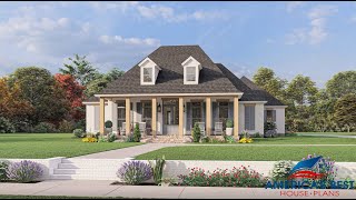 EXCLUSIVE FRENCH COUNTRY HOUSE PLAN 4534-00081 WITH INTERIOR