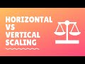 System Design - Horizontal Scaling vs Verical Scaling