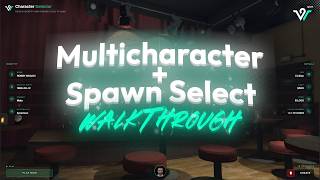Multicharacter & Spawn Selector V2 Walkthrough | FiveM Core UI Scripts