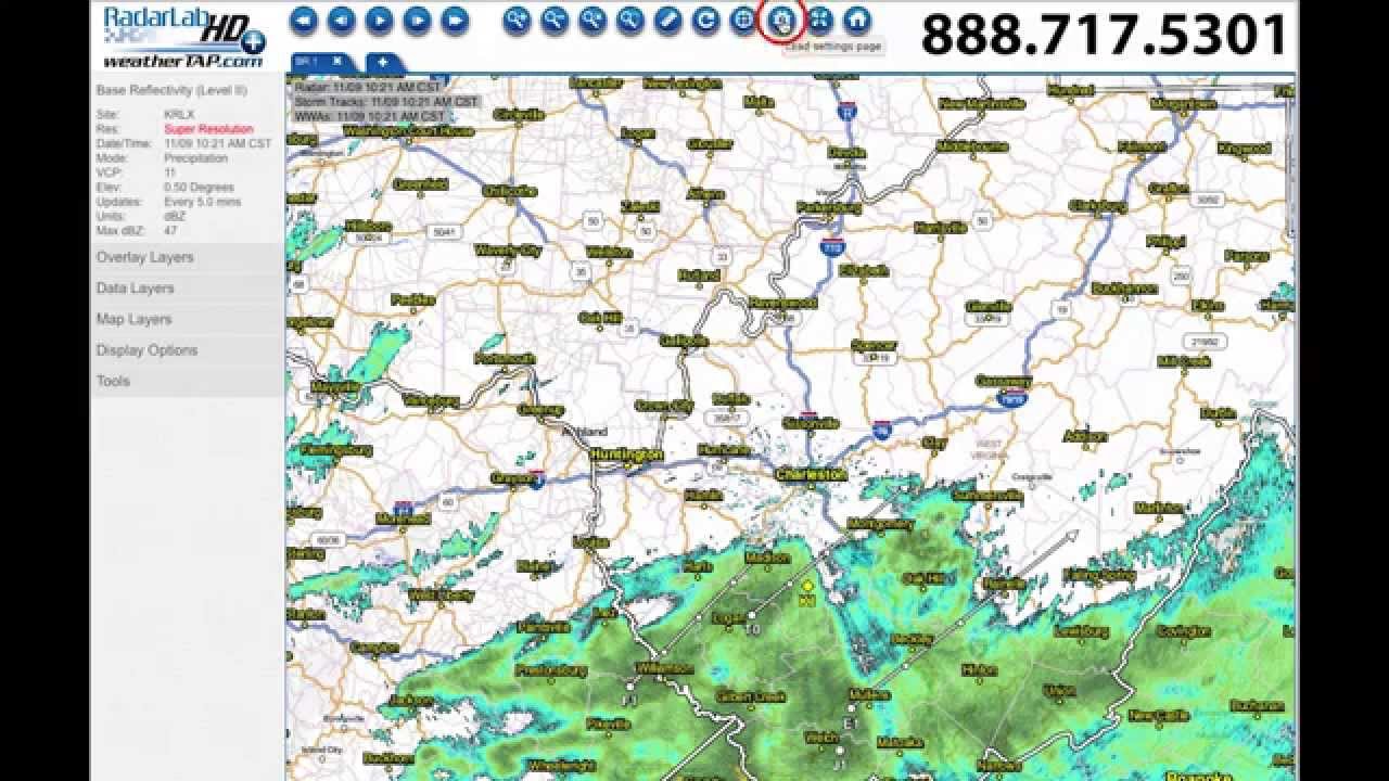Using Weathertap S Radarlab Hd Youtube